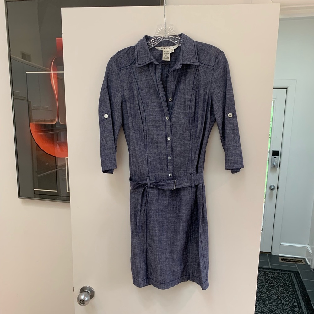 Fun Max Studio airy dress for summer—work once